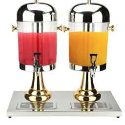 Double Juice Dispenser Gold 8L