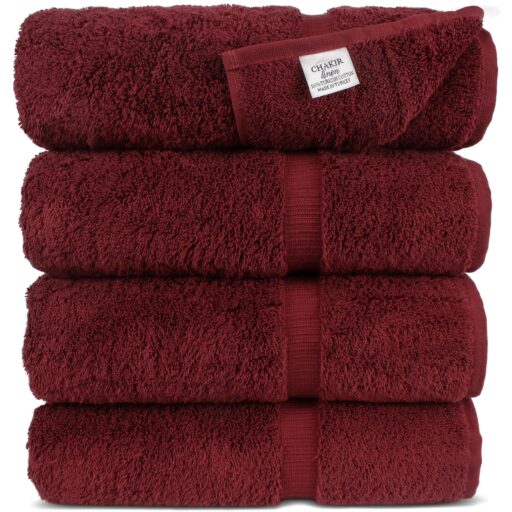 Maroon Towel Set