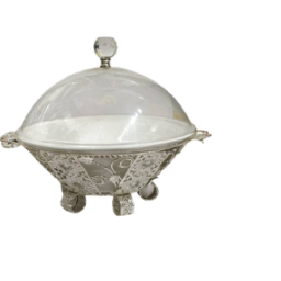 Silver Serving Bowl