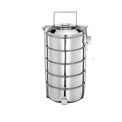 5 Tier Commercial Tiffin Carrier