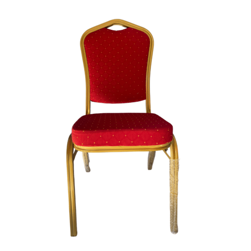 Red banquet chair 1