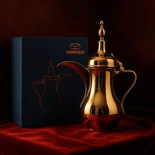 Gold Arabic Dallah - Image 3