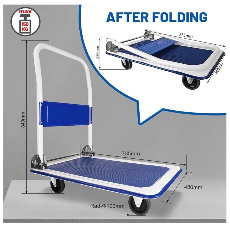 Heavy Duty Folding Platform Trolley Qatar Modern Palace Trade & Decor