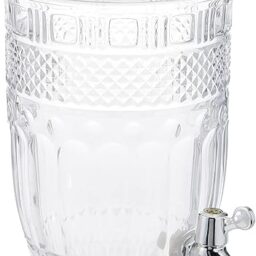 Aj-174 Glass juice dispenser 5lt design