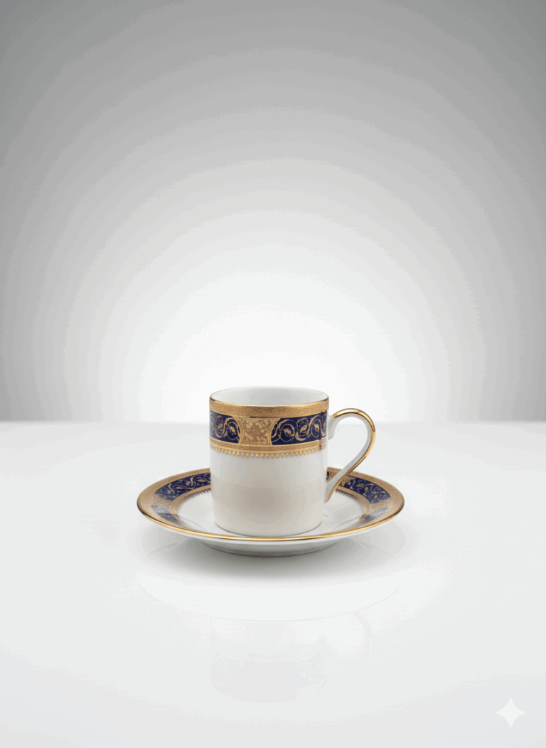 Blue Turkish Cup Grey BG