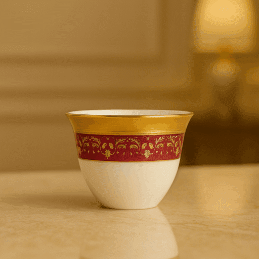 Red Gold Plated Gawa Cup