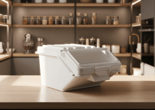Ingredient Storage Bin – Airtight Food Container with Clear Lid