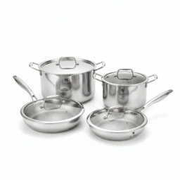 Tri-ply Stainless Steel Cookware Set