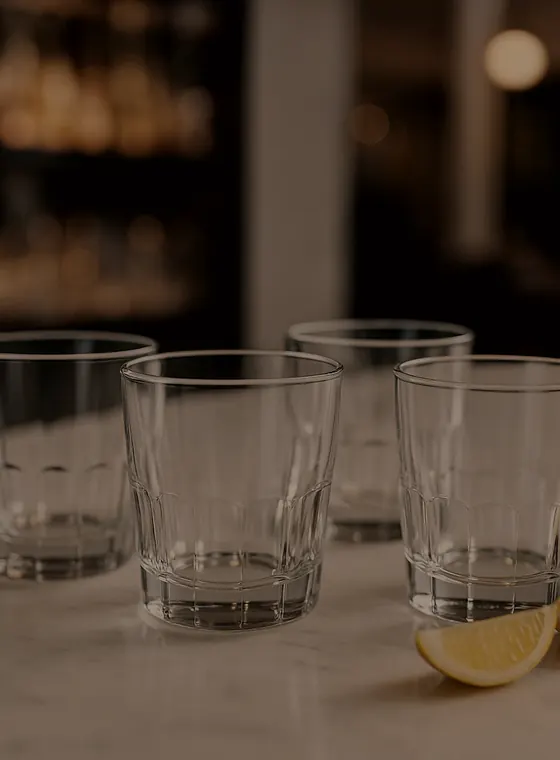 Glassware at QMPC