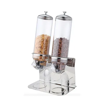 Double cereal dispenser